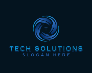 AI Digital Technology logo design