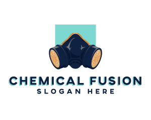 Safety Gas Mask logo design