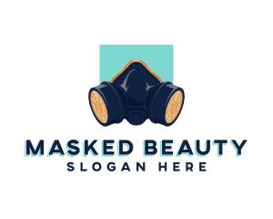 Safety Gas Mask logo design