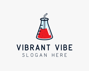Watermelon Juice Beaker logo