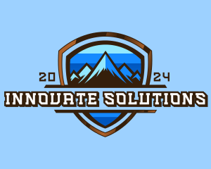 Outdoor Mountain Peak logo