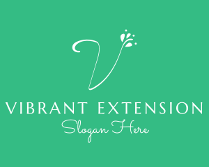 Natural Flower Spa logo design