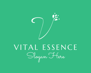 Natural Flower Spa logo design