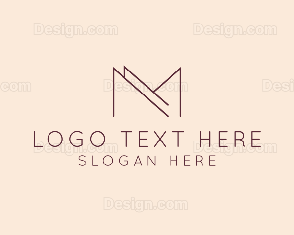 Modern Luxury Letter M Logo