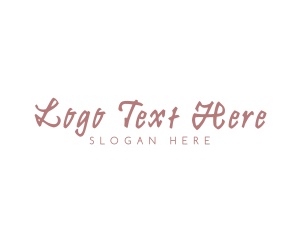 Feminine Cursive Business logo