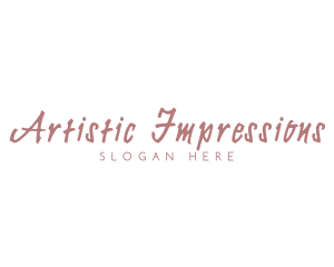 Feminine Cursive Business logo design