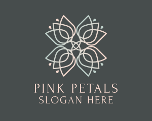 Elegant Tulip Bouquet logo design