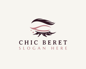 Beauty Eyelash Cosmetics logo design