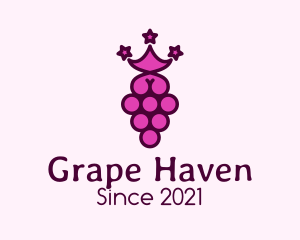 Grape Fruit Stars logo design