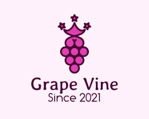 Grape Fruit Stars logo design
