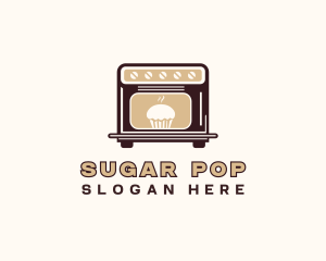 Oven Cupcake Bakery logo design