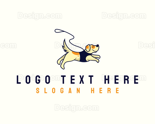 Dog Walker Pet Care Logo