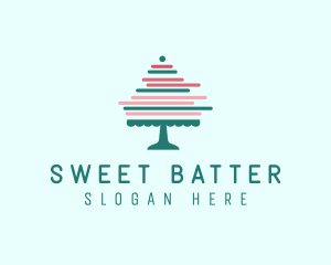 Sweet Cake Tower logo design