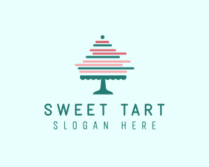 Sweet Cake Tower logo design