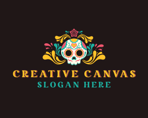 Creative Skull Festival logo design