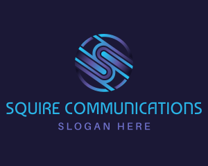 Multimedia Studio Letter S logo design