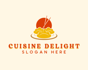 Dimsum Culinary Dining logo design