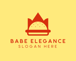 Burger Crown Restaurant   logo design