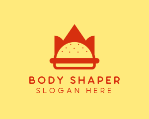 Spicy Burger Crown   logo design