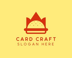 Burger Crown Restaurant   logo design