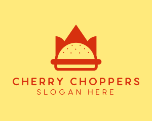 Burger Crown Restaurant   logo design