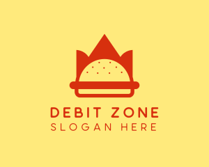 Spicy Burger Crown   logo design