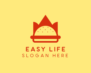 Burger Crown Restaurant   logo design