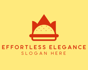 Burger Crown Restaurant   logo design