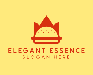 Burger Crown Restaurant   logo design