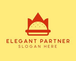 Burger Crown Restaurant   logo design