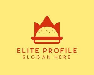 Burger Crown Restaurant   logo design