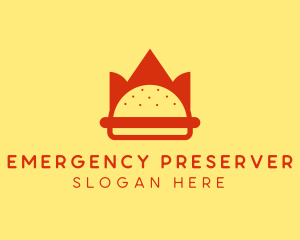 Burger Crown Restaurant   logo design