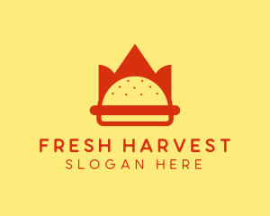 Burger Crown Restaurant   logo design