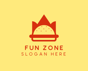 Burger Crown Restaurant   logo design