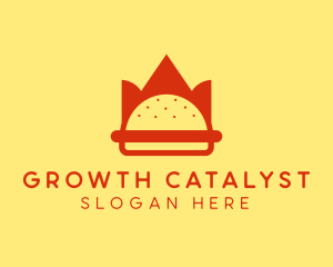 Burger Crown Restaurant   logo design