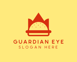 Burger Crown Restaurant   logo design