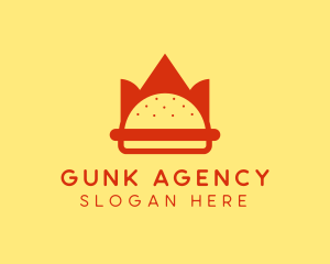 Spicy Burger Crown   logo design