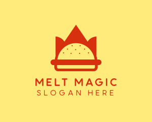 Burger Crown Restaurant   logo design