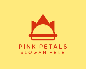 Spicy Burger Crown   logo design