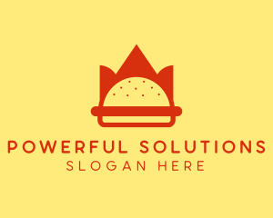 Burger Crown Restaurant   logo design