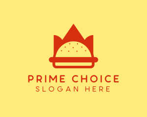 Burger Crown Restaurant   logo design