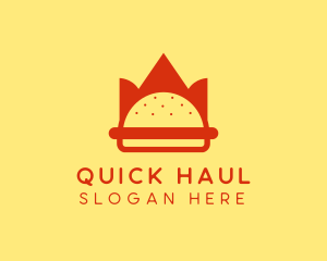 Burger Crown Restaurant   logo design