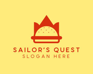 Burger Crown Restaurant   logo design