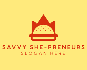 Burger Crown Restaurant   logo design