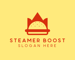 Burger Crown Restaurant   logo design