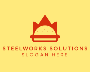 Burger Crown Restaurant   logo design