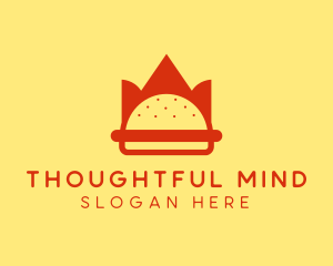 Burger Crown Restaurant   logo design