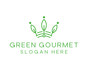 Green Leaf Tech Crown logo