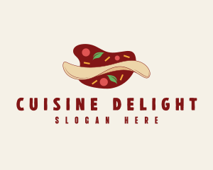 Pizza Dough Sauce logo design