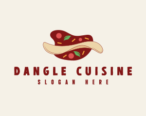 Pizza Dough Sauce logo design